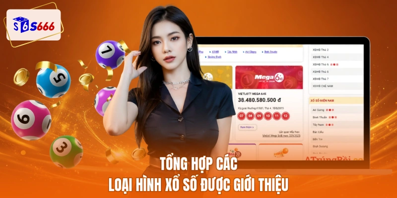 Tổng hợp các loại hình xổ số được giới thiệu